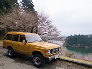 ランクル６０丸目フェイス換装　ペンドルトン