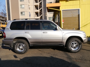 ランクル１００最終モデル　１オーナー車
