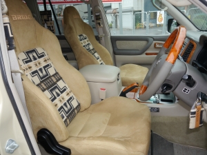 ランクル１００丸目フェイス換装　ARBカスタム　ペンドルトン