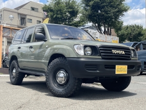 ランクル１００丸目フェイス　リフトアップ　ペンドルトン