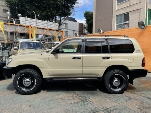 ランクル１００丸目フェイス換装　ペンドルトンコラボ
