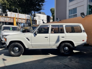 ランクル６０丸目フェイス換装　ロールーフ換装