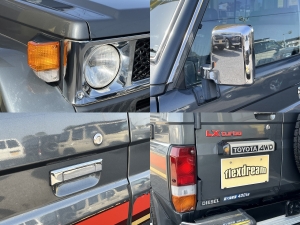 ランクル７０オリジナル　低走行車