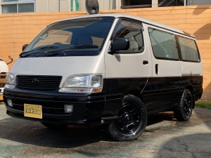 ハイエースワゴンハイエース　ワゴン　車中泊　８人乗り
