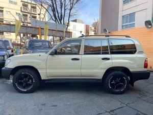 ランクル１００丸目クラシック　LINE-X