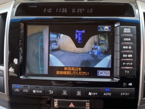 ランクル２００ベージュ内装　本革電動シート　
