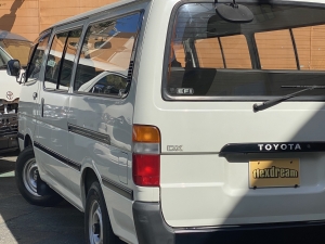 ハイエース100系送迎　車中泊