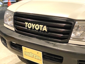 ランクル１００リフトアップ　TOYOTAグリル　