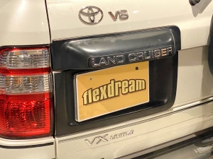 ランクル１００リフトアップ　TOYOTAグリル　
