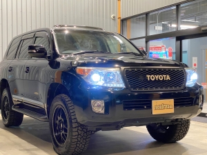 ランクル２００TOYOTAグリル　リフトアップ