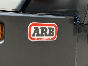 ランクル８０リフトアップ　ARBカスタム　角目四灯