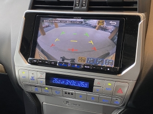 ランクルプラドリフトアップ　７人乗り　各部マッドブラック