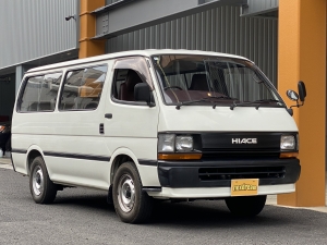 ハイエース100系送迎　車中泊