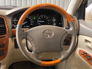 ランクル１００丸目フェイス　LINE-X