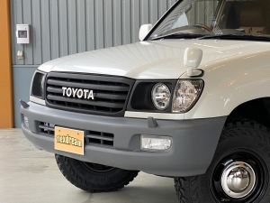 ランクル１００丸目フェイス　LINE-X