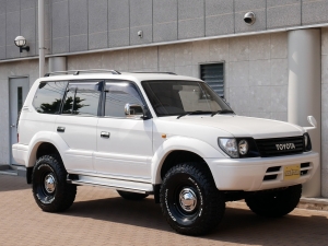 ランクルプラドワイドボディ　丸目フェイス　ペンドルトン