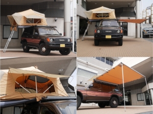 ランクル１００flexdreamデモカー　ウッディクルーザー