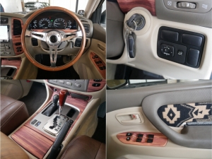 ランクル１００flexdreamデモカー　ウッディクルーザー