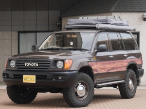 ランクル１００flexdreamデモカー　ウッディクルーザー