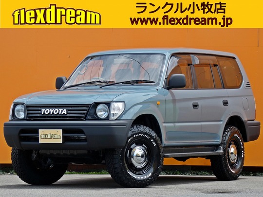 ランクルプラド95系アンヴィルグレー　丸目フェイス　後期モデル