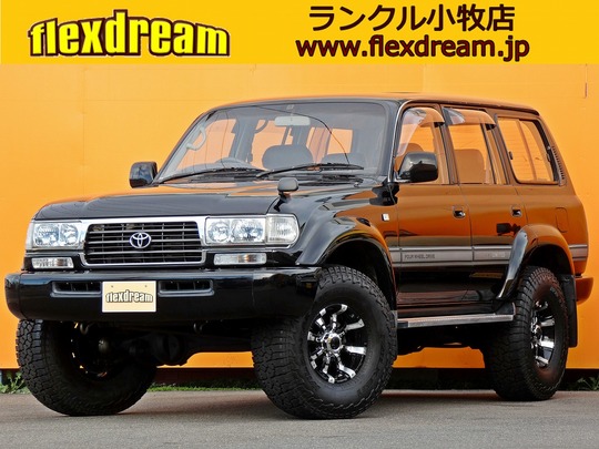 ランクル８０最終モデル　リフトアップ　アウトドア　キャンプ