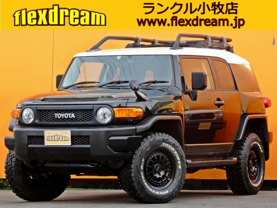 ＦＪクルーザーブラックカラー　リフトアップ　キャンプ　アウトドア