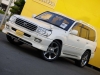 ランクル１００フルエアロ　２２インチアルミ　ＨＤＤナビ