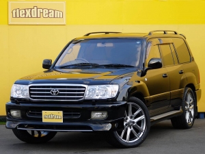ランクル１００ブラックコンプリート　エアロ　ＬＸ５７０仕様２２インチＡＷ