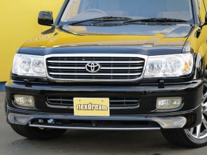 ランクル１００ブラックコンプリート　エアロ　ＬＸ５７０仕様２２インチＡＷ