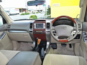 ランクルプラド１２０プラド　カスタム　イカリングヘッド