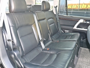 ランクル２００ブラックレザー　LX570仕様22ｲﾝﾁAW　エアロ
