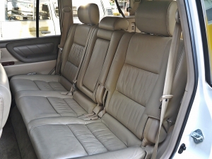 ランクル１００エアロ　革シート　ＭＫ１５０