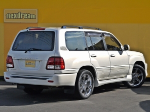 ランクル１００エアロ　革シート　ＭＫ１５０