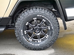 ＦＪクルーザーツートンベージュ　ＭＫＷ　ルーフラック