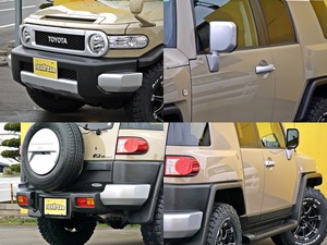 ＦＪクルーザーツートンベージュ　ＭＫＷ　ルーフラック