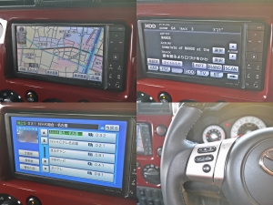 ＦＪクルーザーリフトアップ　ブリックレッド　ＨＤＤナビ
