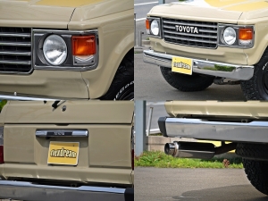 ランクル６０ＦＪ６２Ｇ　ガソリン　オートマ　ロールーフ　丸目