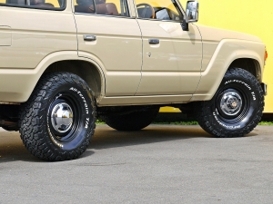 ランクル６０ＦＪ６２Ｇ　ガソリン　オートマ　ロールーフ　丸目