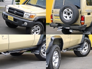 ランクル７０トゥループキャリア　適合車　左ハンドル