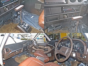 ランクル６０ディーゼルターボ　オートマ　丸目　ベージュ