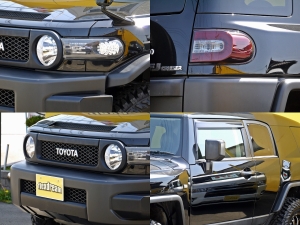 ＦＪクルーザーブラックカラーＰＫＧ　リフトアップ　ルーフ同色