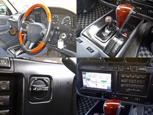 ランクル８０リフトアップ　メッキパーツ　ブラック