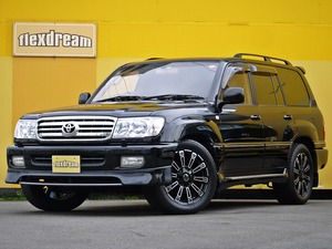 ランクル１００ブラック　エアロ　最終モデル仕様　２２インチＡＷ