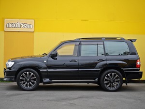 ランクル１００ブラック　エアロ　最終モデル仕様　２２インチＡＷ