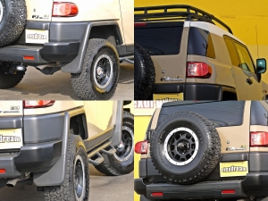 ＦＪクルーザーＵＳ仕様カスタム　ルーフラック　リアバンパー