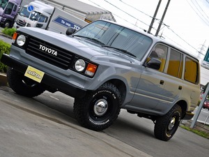 ランクル８０クラシックコンプリート　丸目換装　セメントグレー
