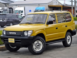 ランクルプラドブラック　丸目フェイス　ＴＯＹＯＴＡ文字グリル
