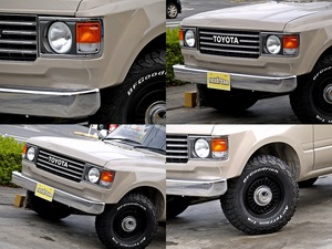 ランクル８０クラシックコンプリート　丸目換装　ベージュ