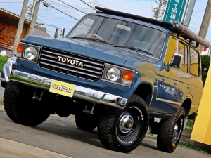 ランクル６０クラシックコンプリート　丸目換装　アルルブルー