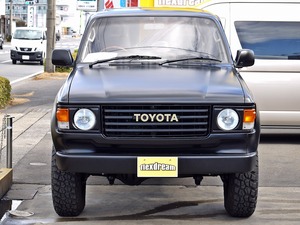 ランクル８０ランクル６０前期フェイス　丸目　マッドブラック